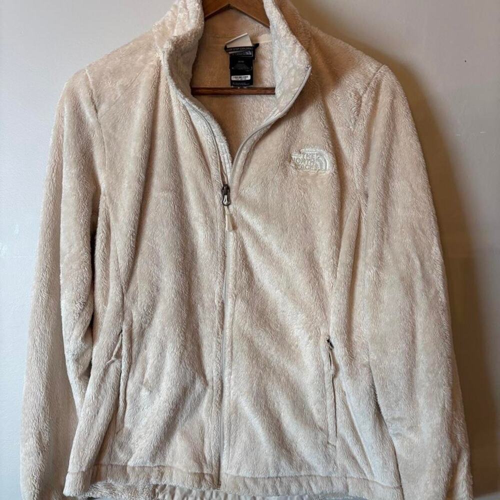 The north face cream/tan fleece